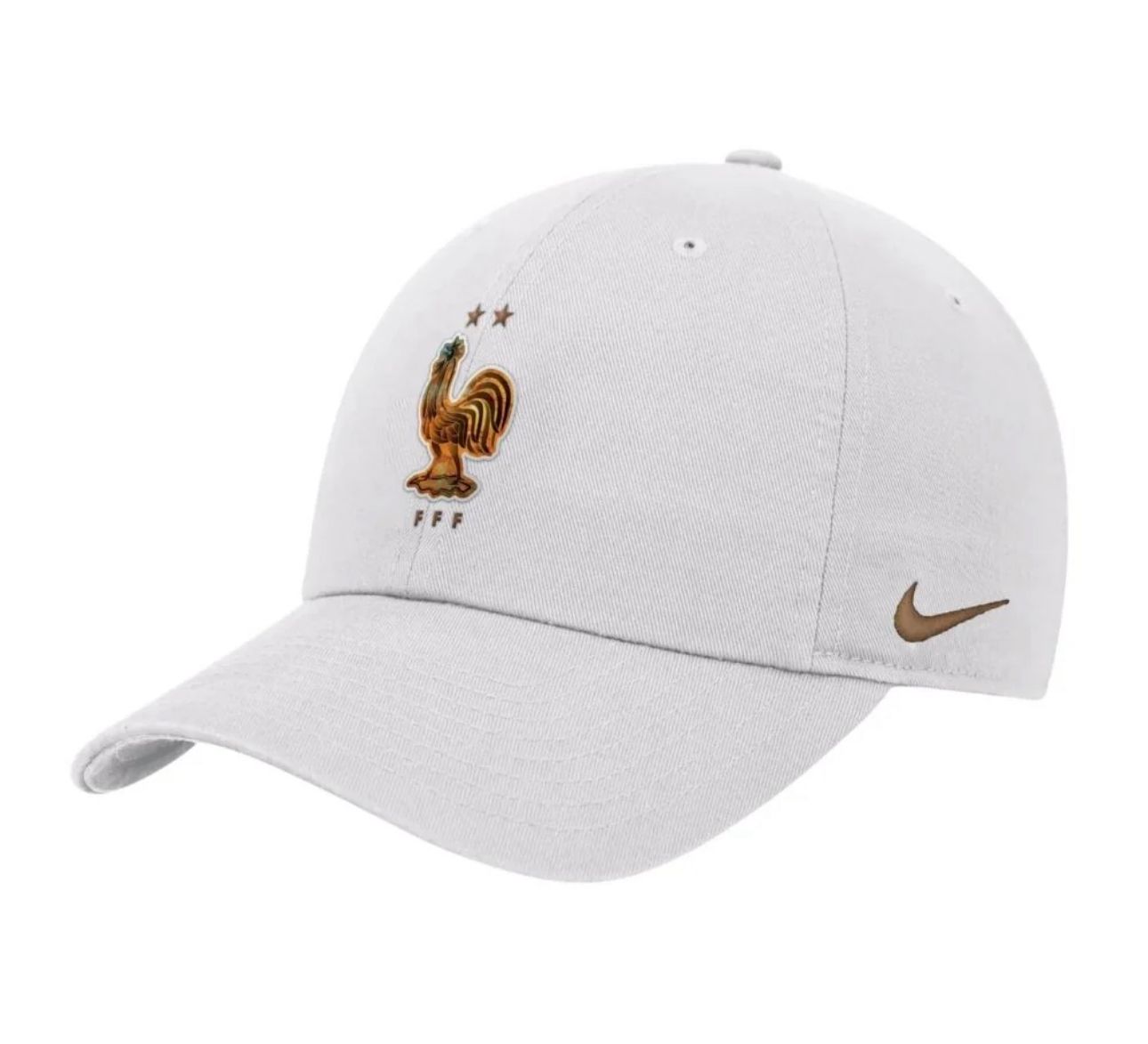 FRANCE SOCCER CAP GLOBAL FUTBOL 2026 CLUB WITHE, Size: OS