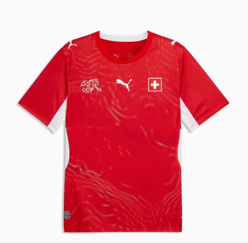 SUISSE TEAM SOCCER JERSEY HOME RED 26