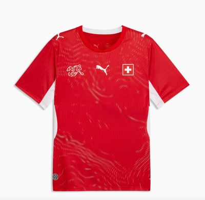 SUISSE TEAM SOCCER JERSEY HOME RED 26