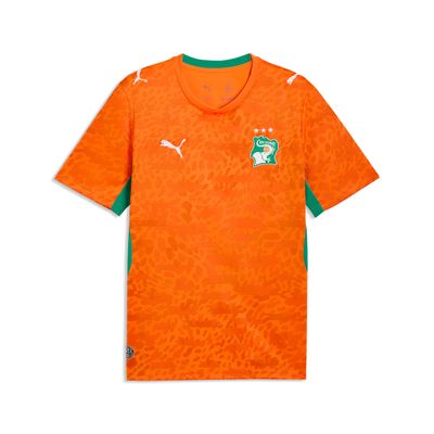 COTE D'IVOIRE TEAM SOCCER JERSEY HOME ORANGE  26