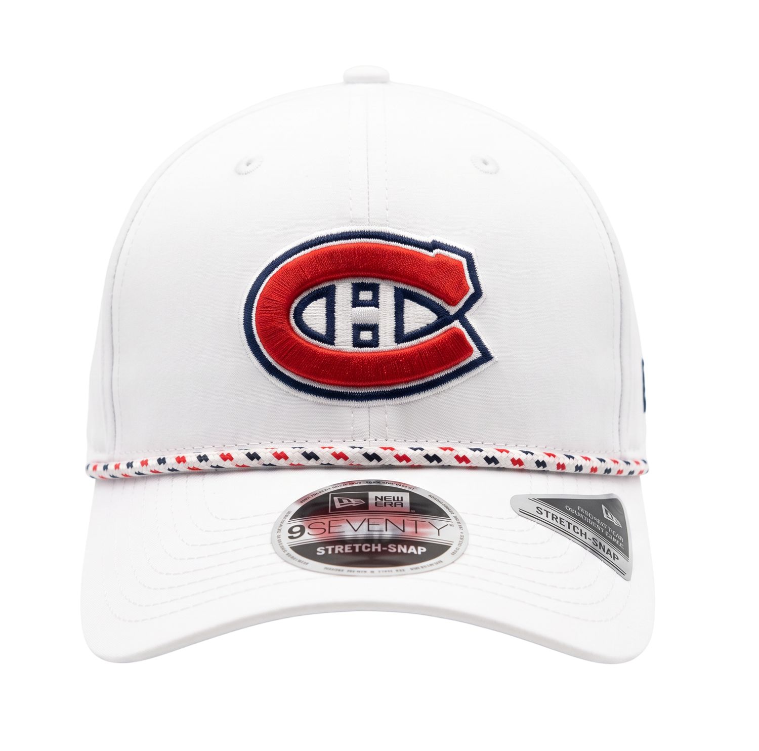 MONTREAL CANADIENS NHL CAP 9 SEVENTY STRETCH-SNAP WHITE