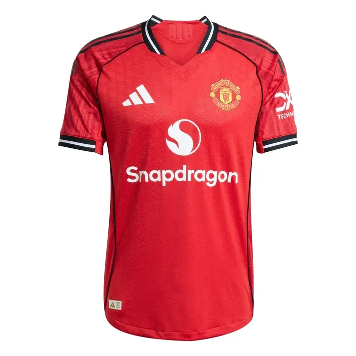 MANCHESTER UNITED SOCCER JERSEY HOME 26-27 ROUGE