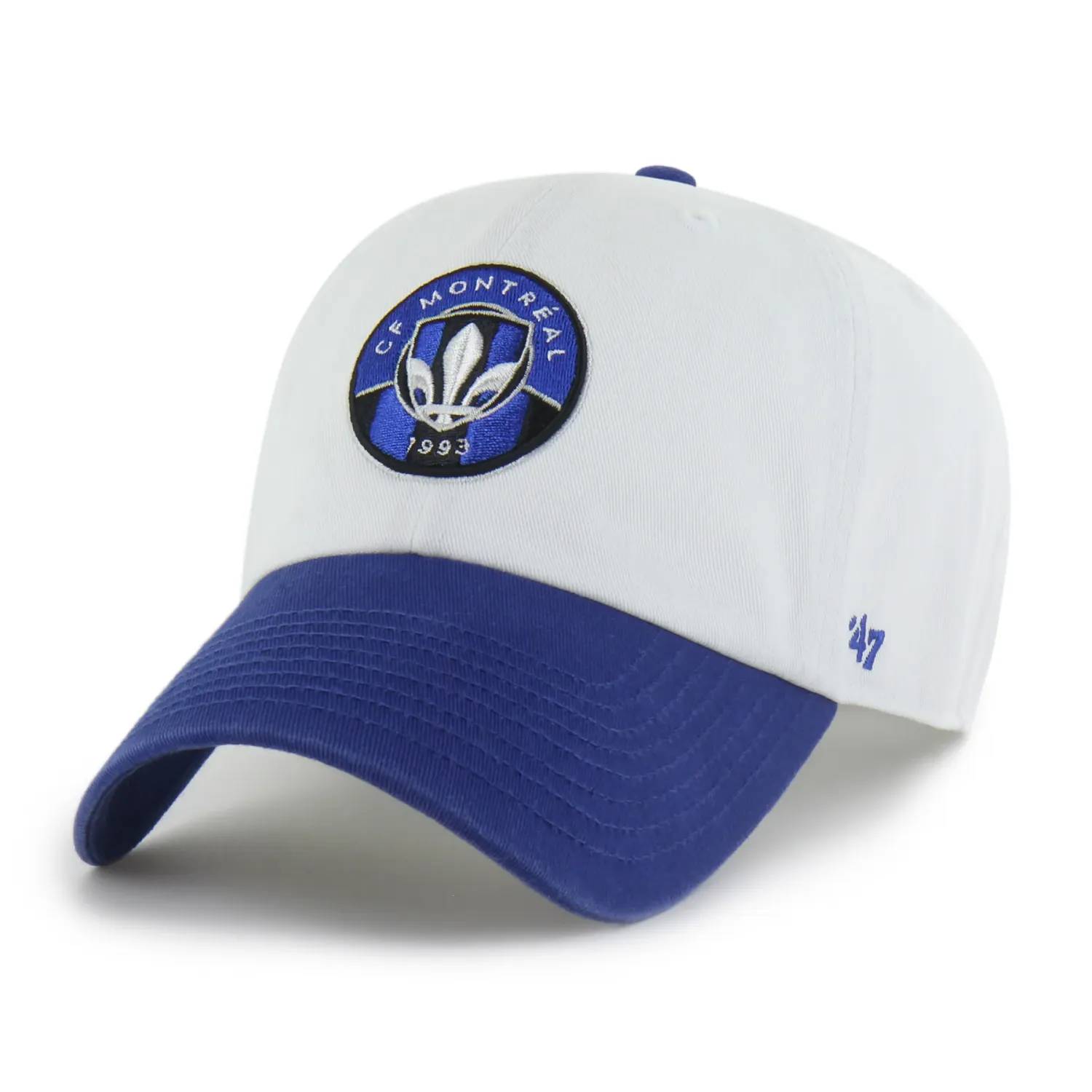CF MONTREAL SOCCER CAP 47 CLEAN UP WHITE-BLUE
