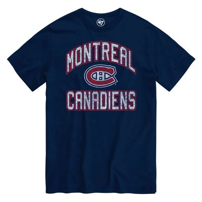 MONTREAL CANADIENS NHL PLAY ACTION T-SHIRT NAVY BLUE 47