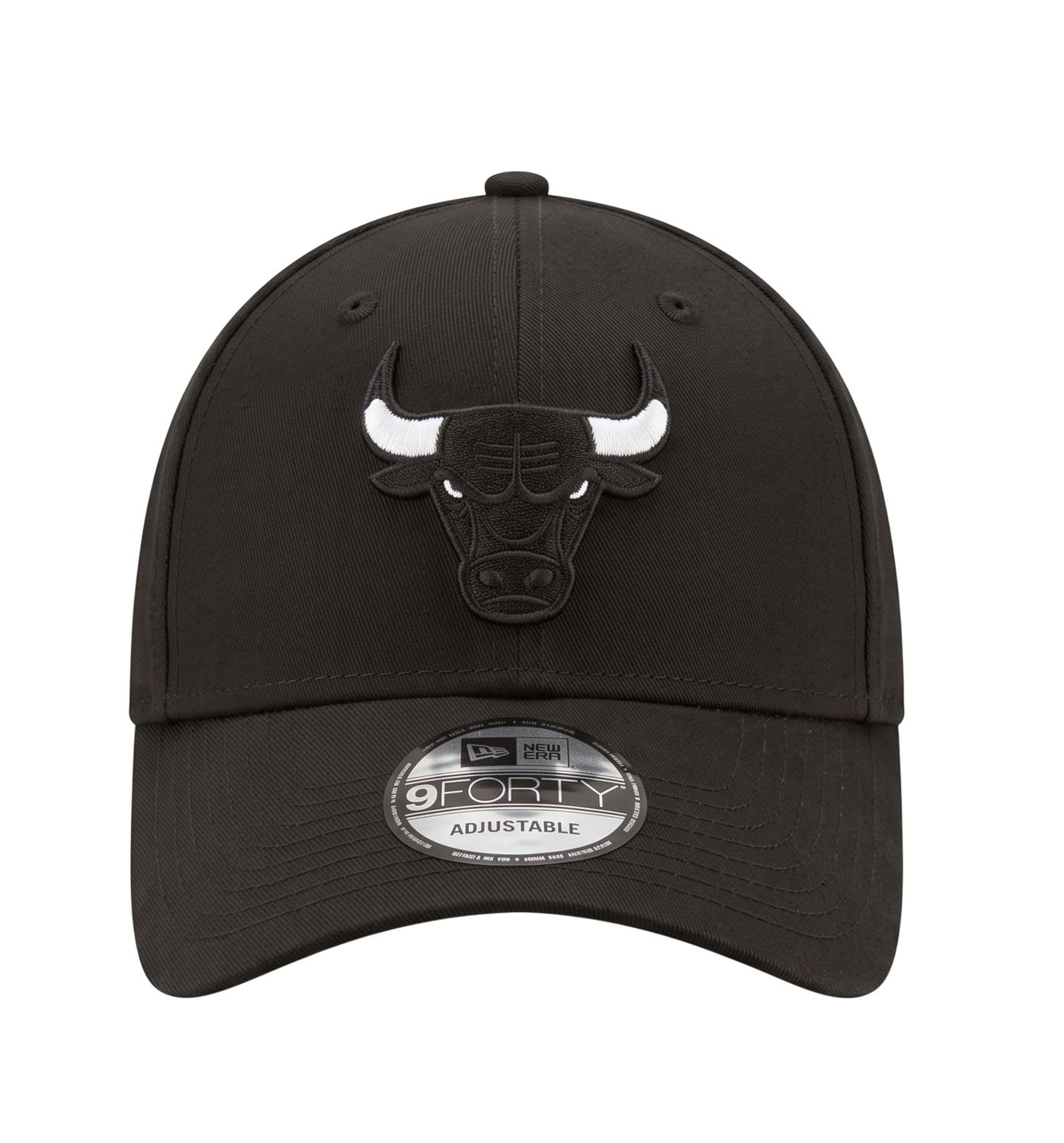 CHICAGO BULLS NBA CAP 9FORTY BLACK ON BLACK