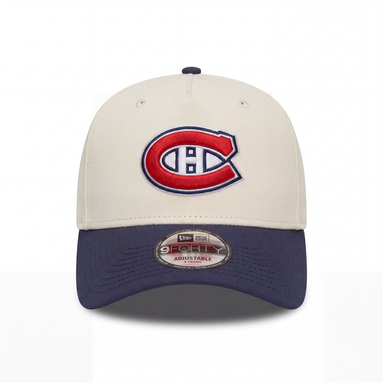 MONTREAL CANADIENS NHL  CAP 9FORTY A-FRAME  CREME-NAVY