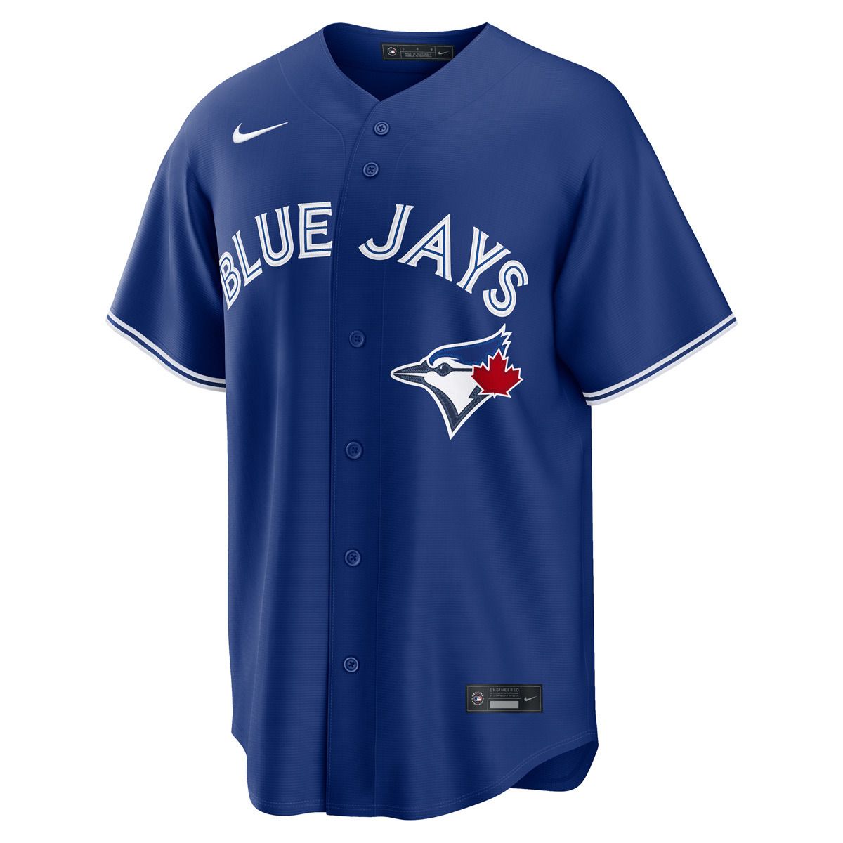 TORONTO BLUE JAYS MLB NIKE BLEU ROYAL BLANK REPLICA JERSEY
