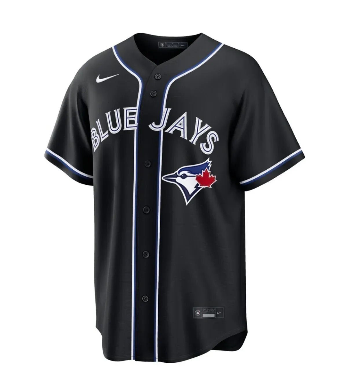 TORONTO BLUE JAYS MLB JERSEY  BLANK BLACK