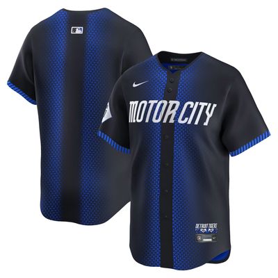 DETROIT TIGERS MLB JERSEY CITY CONNECTED LIMITED BLUE-BLACK