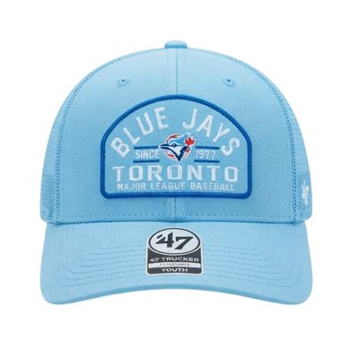 TORONTO BLUE JAYS MLB CAP 47 TRUCKER LIGHT BLUE YOUTH