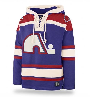 QUEBEC NORDIQUES NHL 47'  LACER HOODIE VINTAGE