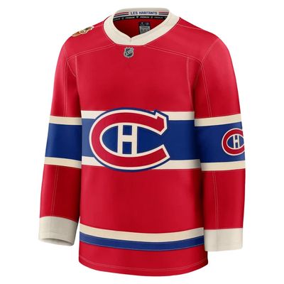 MONTREAL CANADIENS NHL JERSEY BRANDED RED HERITAGE CLASSIC PREMIUM