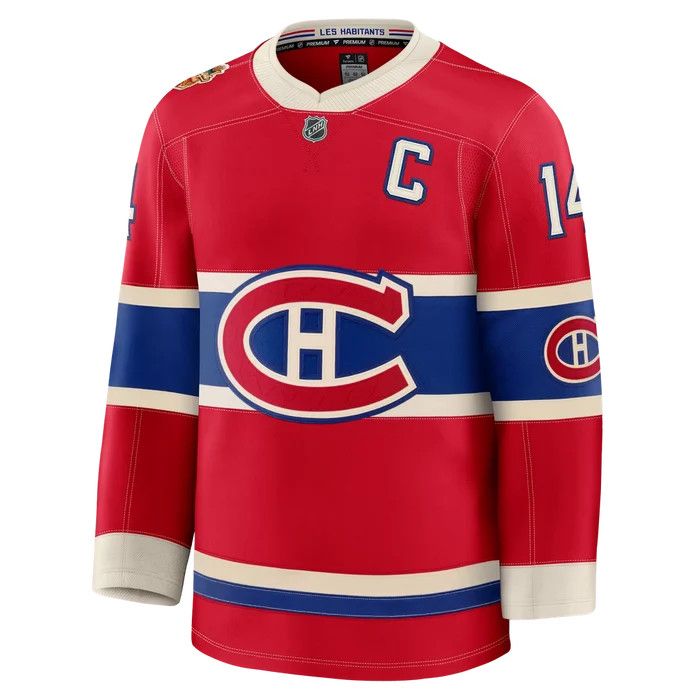MONTREAL CANADIENS NHL HERITAGE CLASSIQUE PREMIUM PLAYER JERSEY - NICK SUZUKI