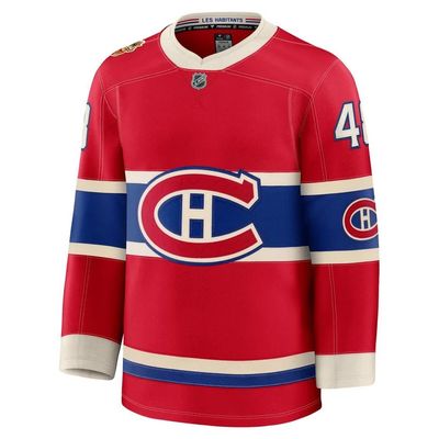 MONTREAL CANADIENS NHL HERITAGE CLASSIQUE PREMIUM PLAYER JERSEY - HUTSON #48