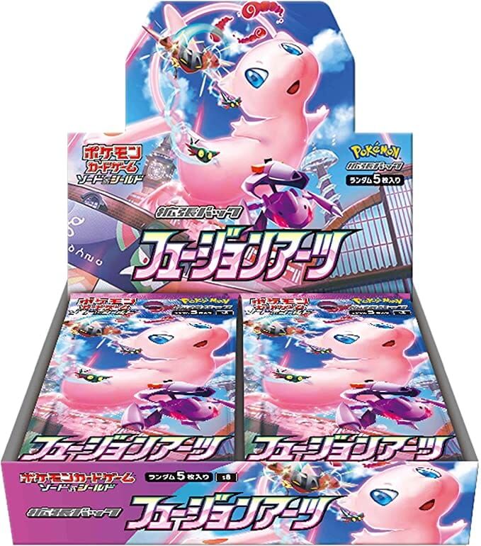 Pokémon TCG: Fusion Arts S8 Booster Box—Japanese