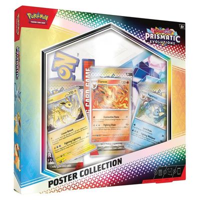 Pokemon TCG: Scarlet &amp; Violet—Prismatic Evolutions Poster Collection