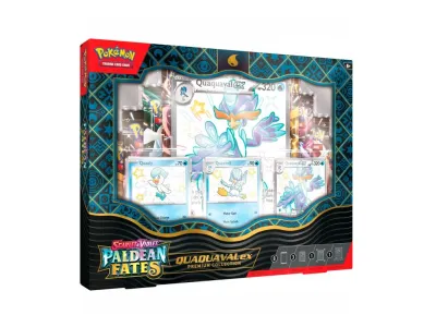 Pokémon TCG: Scarlet &amp; Violet—Paldean Fates Quaquaval ex Premium Collection