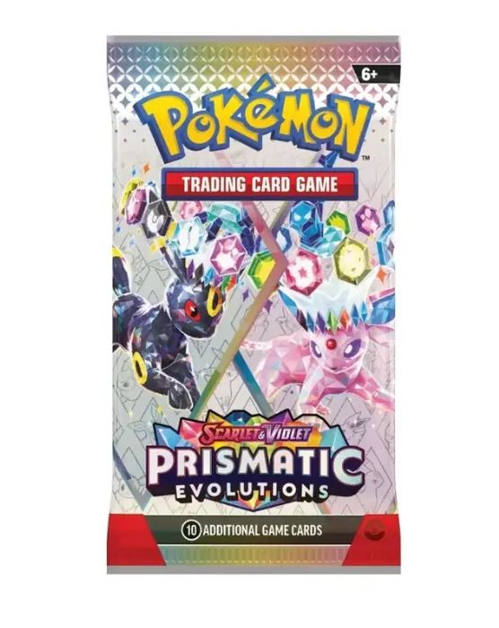 Pokémon TCG: Scarlet &amp; Violet—Prismatic Evolutions Booster Pack