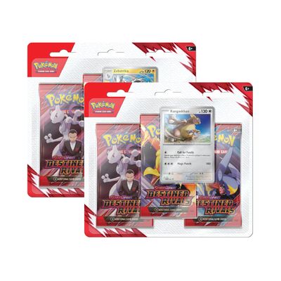 Pokémon TCG: Scarlet &amp; Violet—Destined Rivals 3pk Blister (Assorted)