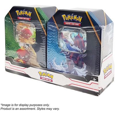 Pokémon TCG: Sword &amp; Shield—2 Pack Divergent Powers Tin Bundle Sealed Case of 4