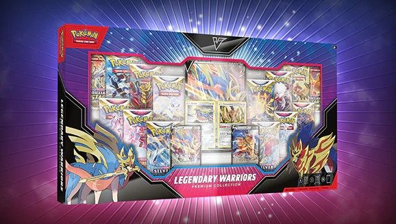 Pokémon TCG: Sword &amp; Shield—Legendary Warriors Collection Box