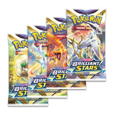 Pokémon TCG: Sword &amp; Shield—Brilliant Stars Booster Pack