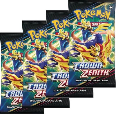 Pokémon TCG: Sword &amp; Shield—Crown Zenith Booster Pack