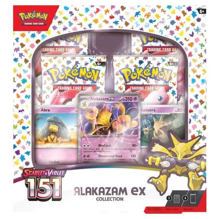 Pokémon TCG: Scarlet &amp; Violet—151 Alakazam EX Collection Box