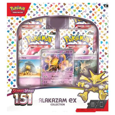 Pokémon TCG: Scarlet & Violet—151 Alakazam EX Collection Box