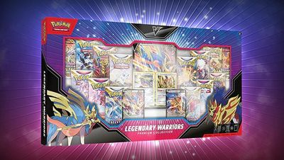 Pokémon TCG: Sword & Shield—Legendary Warriors Collection Box