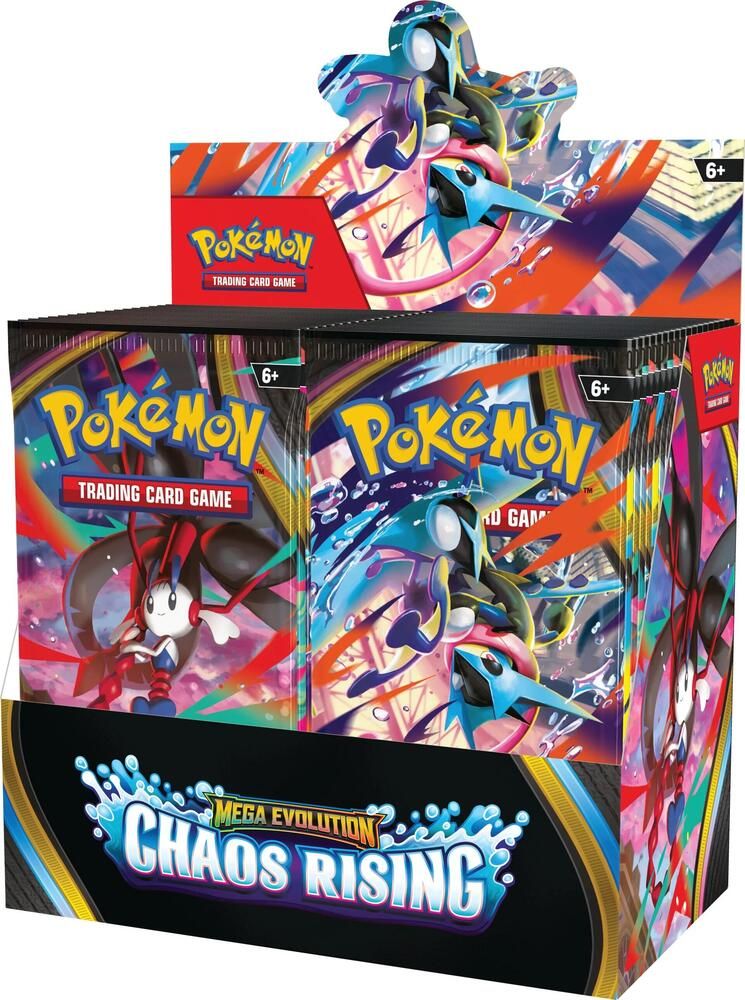 Pokémon TCG: Mega Evolution—Chaos Rising Booster Box