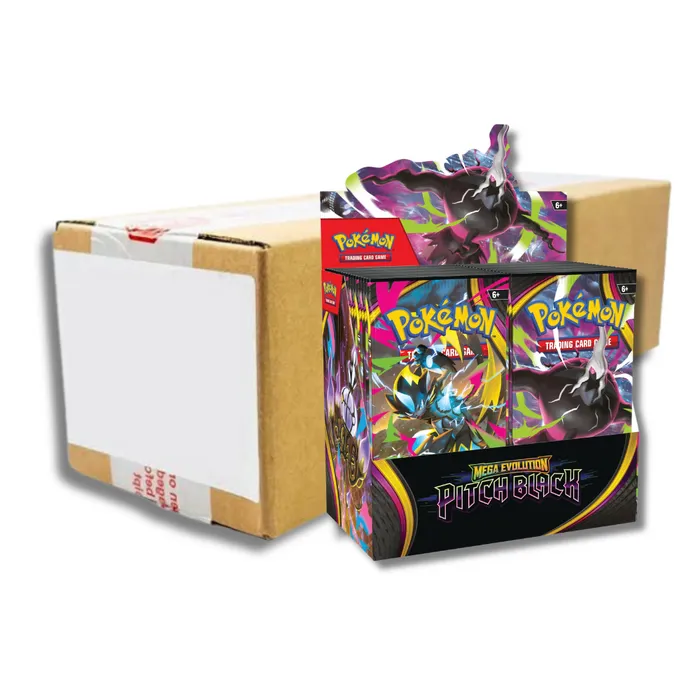 Pokémon TCG: Mega Evolution—Pitch Black Booster Box Case