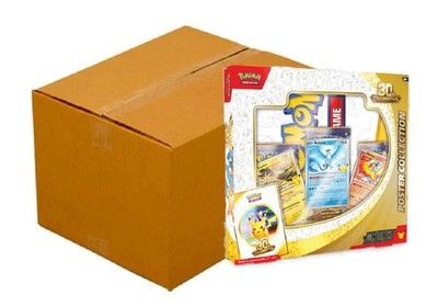 Pokémon TCG: 30th Celebration Poster Collection SEALED CASE of 6