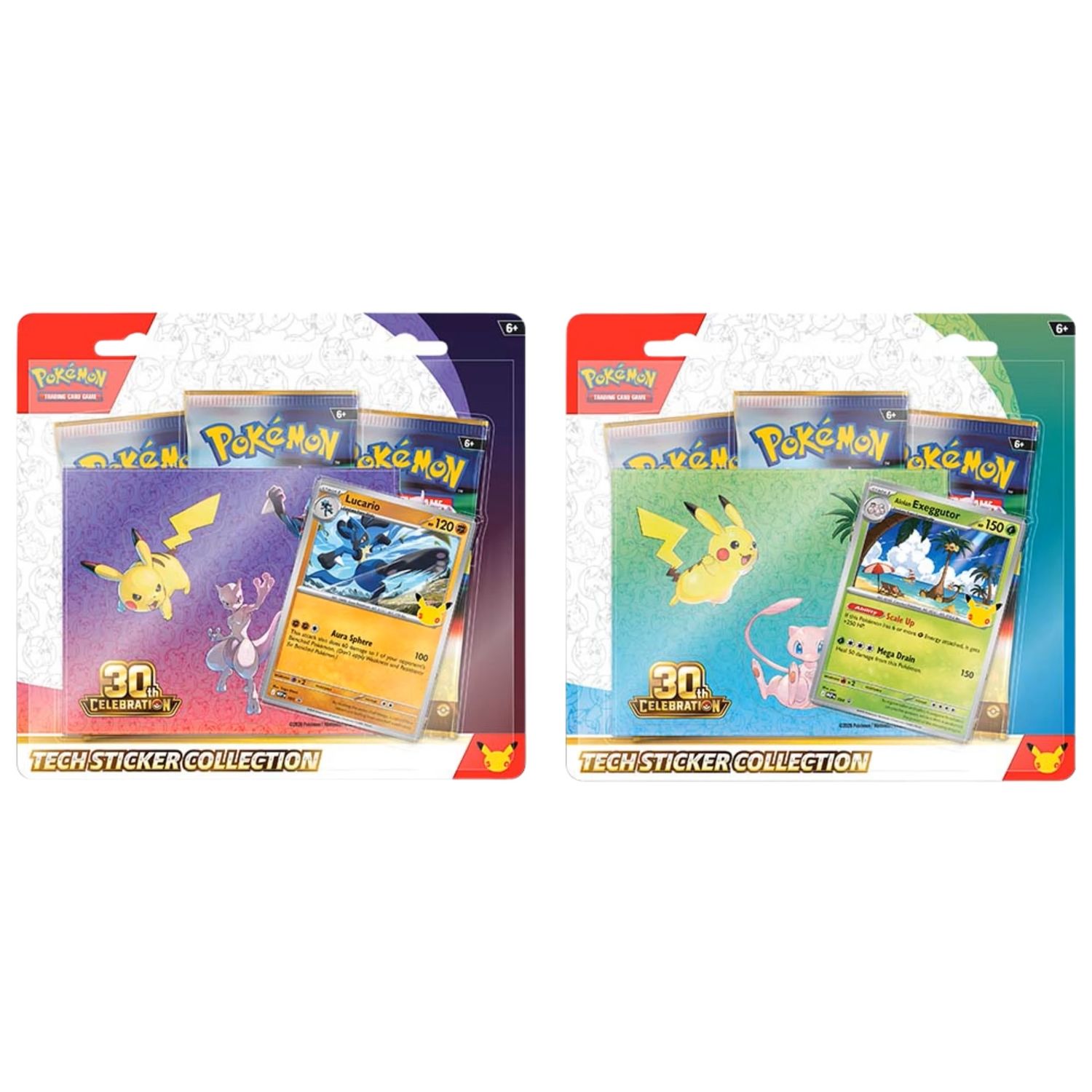 Pokémon TCG: 30th Celebration Tech Sticker Collection