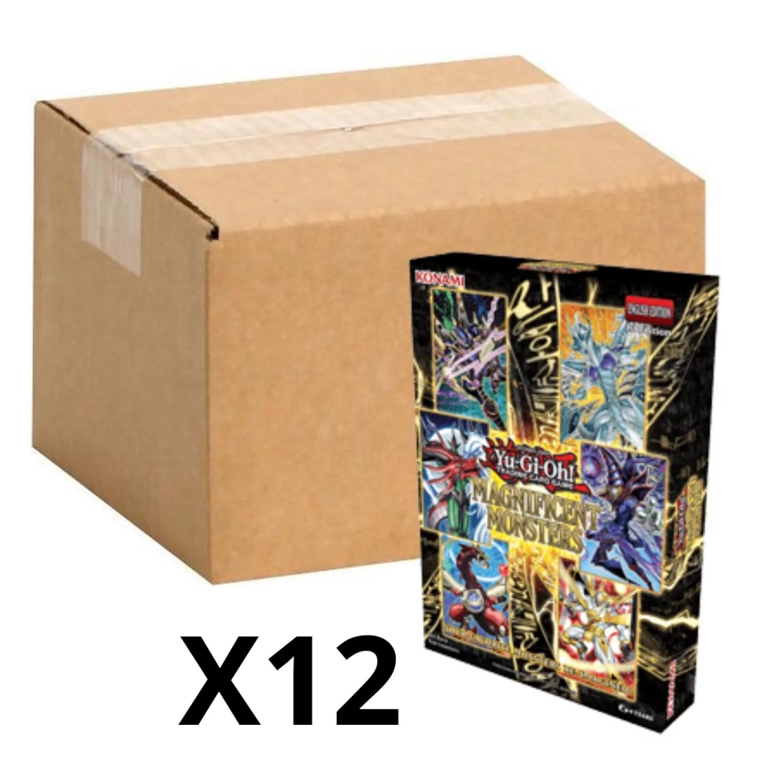 Yu-Gi-Oh! Magnificent Monsters 12-Box Case Factory Sealed