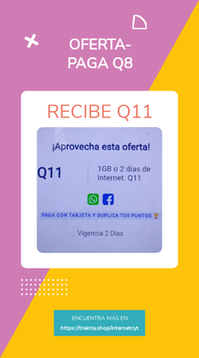 oferta de recarga