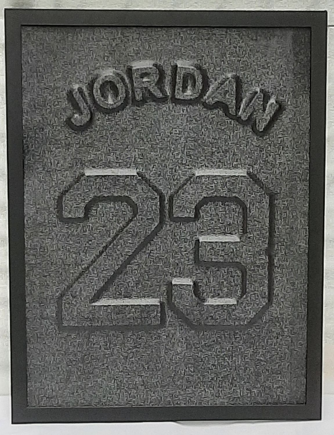 18x24 Black Memorial Unframed