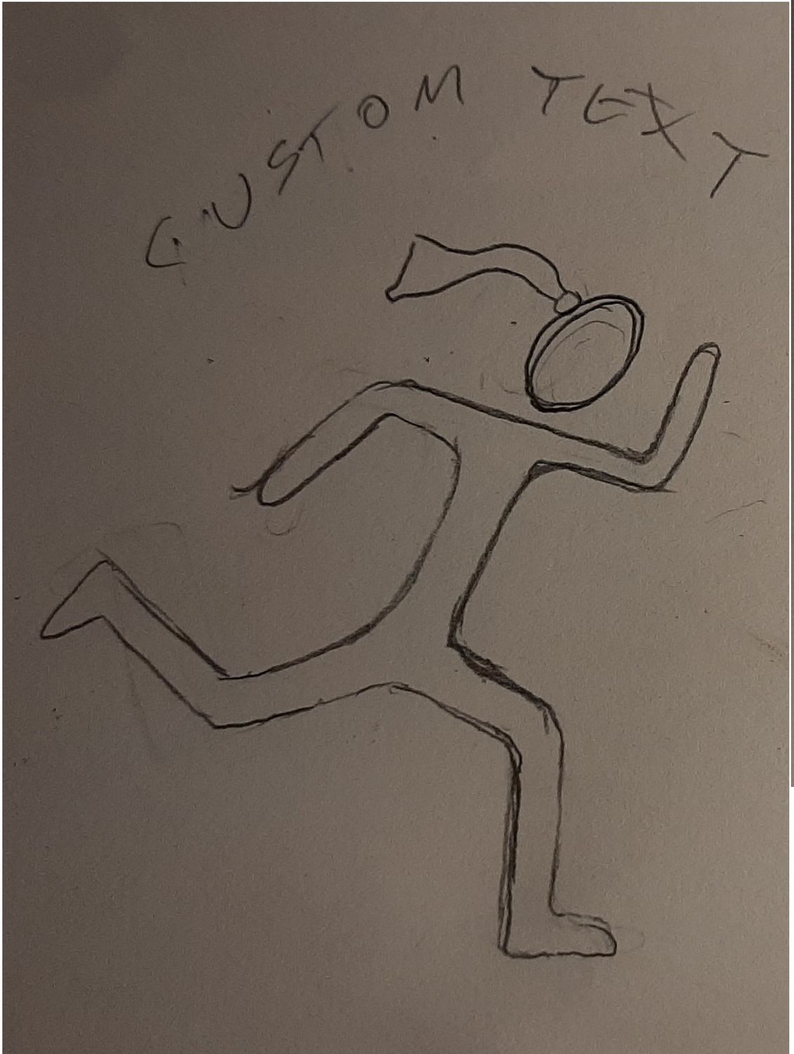 Runner with Ponytail