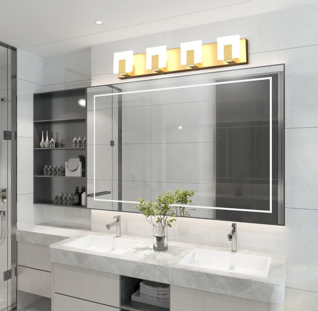 Aipsun Gold Vanity Lights for Bathroom