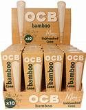 OCB Bamboo unbleached king cone x3
