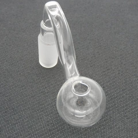 S Shaped Oil Burner Bangers, Clear 14mm