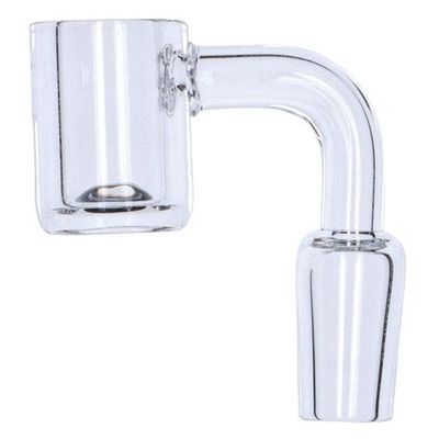 Quartz Banger14mm 90 Flat Top Clear Joint - 125 Case