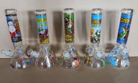 100 Assorted Scooby Water Pipe Bongs