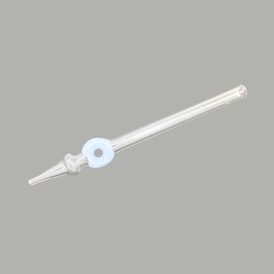 8" Glass Dab Straws