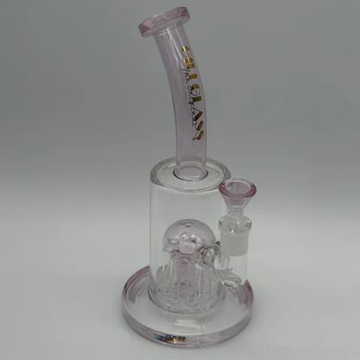 Gili Glass Curved Jellyfish Perk 10" Water Pipe