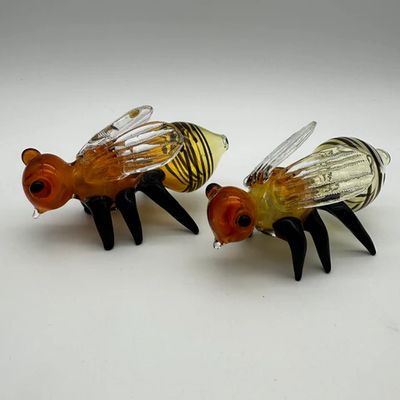 Glass Bee Hand Pipe