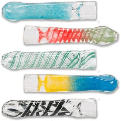 3" decorative Glass Chillum