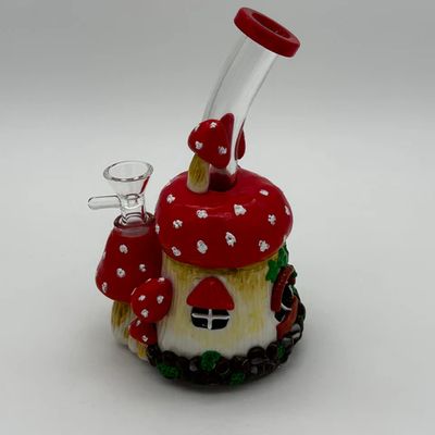 Small Mushroom Cottage Water Pipe