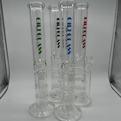 Gili Glass Heavy 3 Chamber Straight Bong
