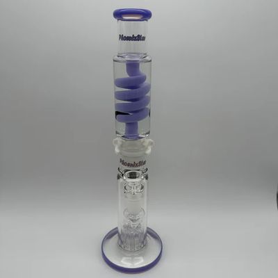 Phoenix Star Large Glycerin Spiral Perk Straight Pipe